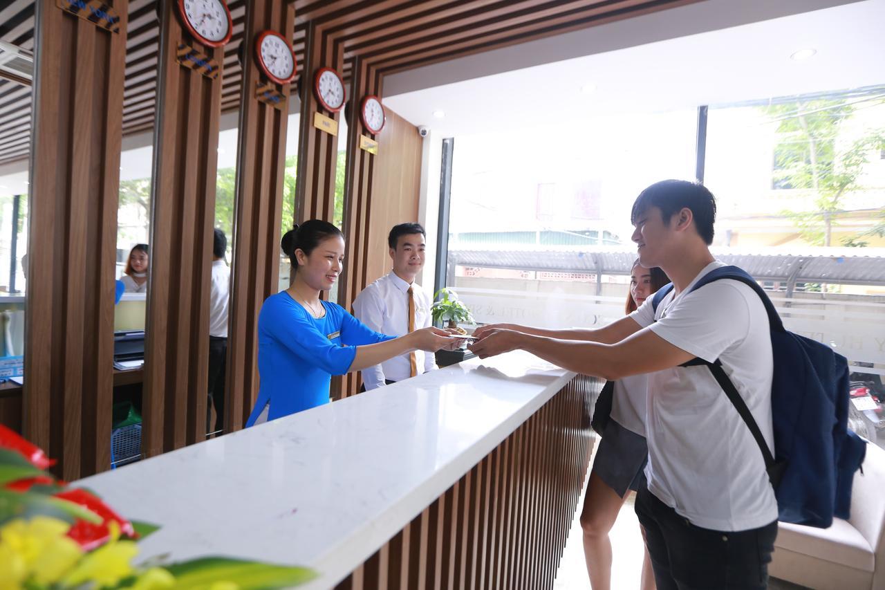 Tecco Sky Hotel & Spa Vinh Exterior photo
